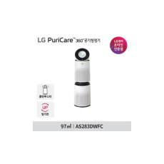LG 퓨리케어 360 공기청정기 플러스 AS283DWFC 클린부스터 UP가전 